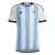Camisa Argentina Home 22/23 Torcedor Adidas Masculina - Branca e Azul