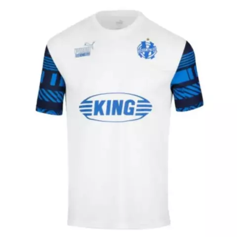 Camisa Olympique Marseille Lifestyle 22/23 Torcedor Puma Masculina - Branca