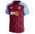 Camisa Aston Villa I 23/24 Vermelha e Azul - Castore - Masculino Torcedor