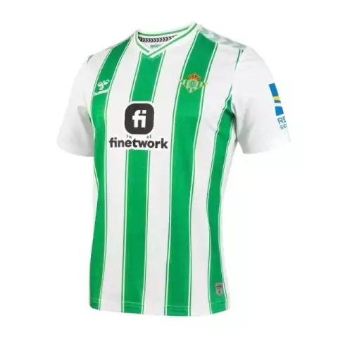Camisa Betis Home 23/24 Torcedor Hummel Masculina - Verde e Branco