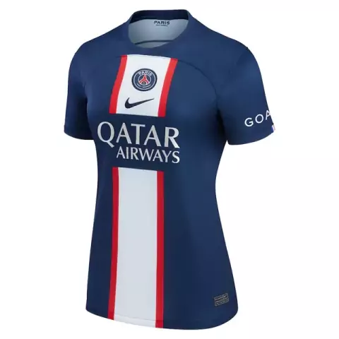 Camisa Paris Saint Germain - PSG Home 22/23 Nike Feminina - Azul