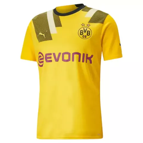 Camisa Borussia Dortmund Copa 22/23 sn° Torcedor Puma Masculino - Amarelo