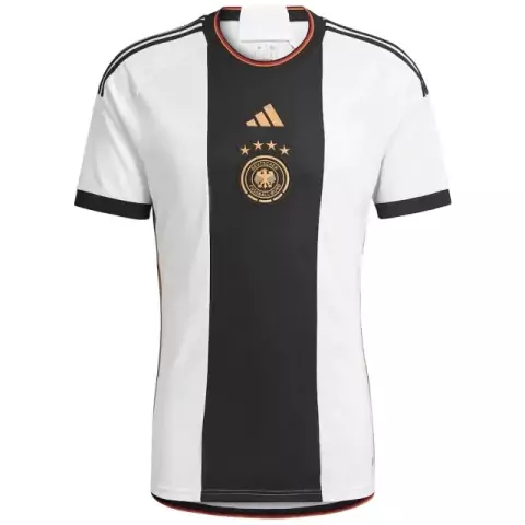 Camisa Alemanha Home 22/23 Torcedor Adidas Masculina - Branco + Preto