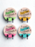 Kit 4 Mini Porta Chaves de 8cm Personalizado com 2 Ganchos
