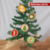 kit 5 Enfeites bolas bolachas pingentes pendentes rústico de natal para pendurar na árvore Decoração natalina personalizada com desenhos de papai noel, árvore de natal, rena, boneco de neve e biscoito de natal com corda de sisal