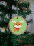 Enfeite bola bolacha pingente pendente rústico de natal para pendura na árvore Decoração natalina personalizada com desenho de rena de natal com corda de sisal