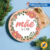Presente Personalizável para Mães Quadro Decorativo Redondo Dia das Mães de 18cm Ideia de Presente Mãe Eu te amo