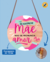 Placa Decorativa com Arte Se escreve Mãe mas se pronuncia amor. Quadro Personalizado para Presente Mãe feito de Madeira Pinus com 18cm e acessório de Tira de couro para colocar a Decoração na Parede