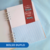 Caderno A5 "Hope" com bolso interno duplo e marcador. Organize suas anotações com esperança.