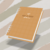 Caderno Wire-o laranja suave "God is Good all the time". Capa durável com lettering moderno.