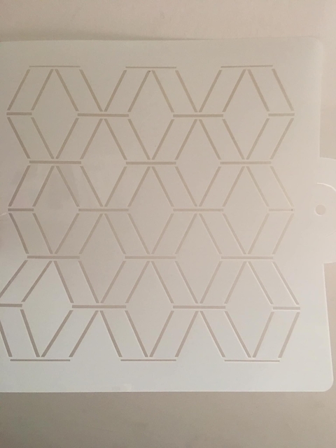 stencil rombos