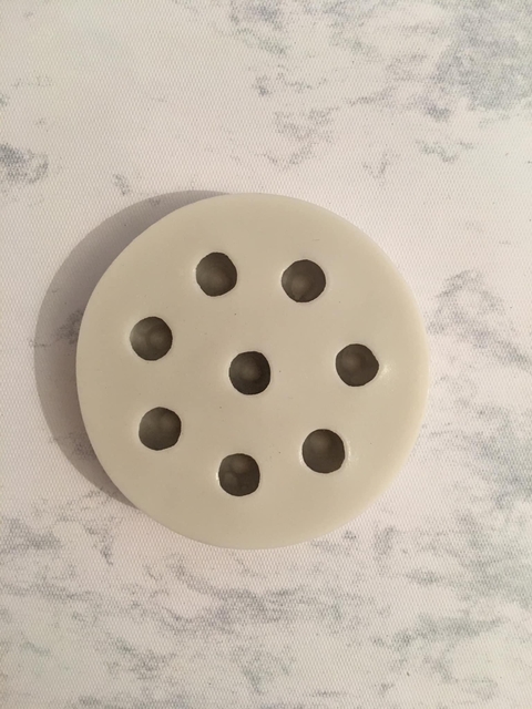 molde silicon blueberrys