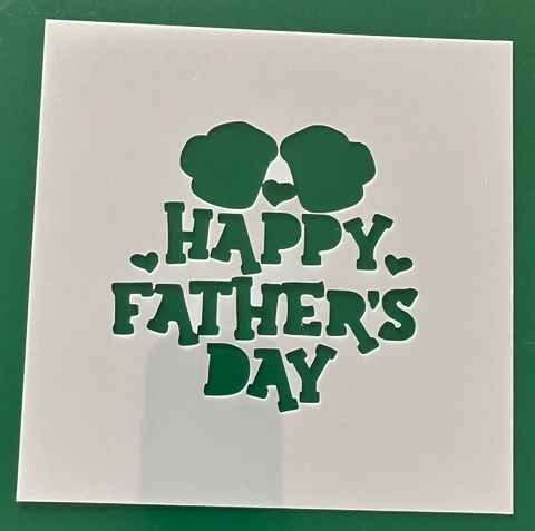 stencil dia del padre