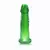 Flasher Pênis Realístico com Led Verde Diversão ao Cubo