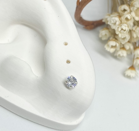 Brinco Zirconia Infantil