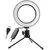 Ring Light Iluminador Selfie Makeup + Tripé De Mesa Luz Led 6 polegadas para Maquiador Youtuber - comprar online