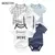 Imagem do kiddiezoom 5 Pcs 100% Algodão Bebê Meninos Meninas Bodysuit Roupas Bonito Dos Desenhos Do Bebê