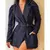 Blazer Sobretudo Feminino Max Blaser Acinturado Manga Princesa Com Cinto Encapado - comprar online