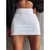 shorts saia Feminino alfaiataria Bengalina