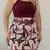 Imagem do Conjunto Feminino Plus Size Blusa Cropped alça de babado + Short Saia com cinto - Conjuntinho Curve
