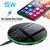 Carregador Sem Fio Rapido 15w Indução Sensor Mesa Turbo Fast Para Celular iPhone/Android Universal - comprar online