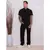 Camisa Social Masculina Gola Padre de Luxo Com Manga Curta Slim Fit Linho e Viscose Tecido Premium na internet