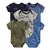 Imagem do kiddiezoom 5 Pcs 100% Algodão Bebê Meninos Meninas Bodysuit Roupas Bonito Dos Desenhos Do Bebê