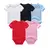 kiddiezoom 5 Pcs 100% Algodão Bebê Meninos Meninas Bodysuit Roupas Bonito Dos Desenhos Do Bebê