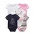 kiddiezoom 5 Pcs 100% Algodão Bebê Meninos Meninas Bodysuit Roupas Bonito Dos Desenhos Do Bebê na internet