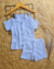 Conjunto Menino: Camisa + Bermuda Algodão