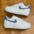 Air Force 1 White Silver Blue na internet