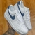 Air Force 1 White Silver Blue - comprar online