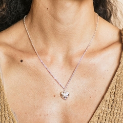 Conjunto COB005 - Corazón cubic incrustado