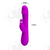Vibrador con doble estimulación Robert 30 Funciones Recargable Usb Silicona - Glow Sexshop
