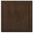 Tampão GDA 80x80 Art Rebaixado c/ Invisível Marrom - 34.005