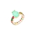 Anel banhado a ouro 18k