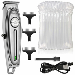 Maquina de corte barbeiro, full metal profissional