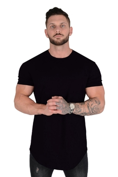 Camiseta masculina manga curta de algodão casual na internet