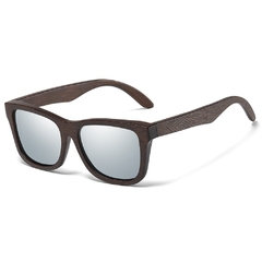 Óculos de sol de madeira masculino polarizado - comprar online