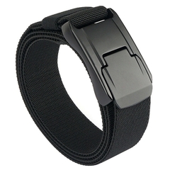 Cinto em nylon para homens liga dura fivela de liberação