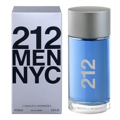 Perfume Masculino 212 Men NYC Carolina Herrera Eau de Toilette Original Lacrado - El Hombre 