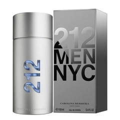 Perfume Masculino 212 Men NYC Carolina Herrera Eau de Toilette Original Lacrado na internet