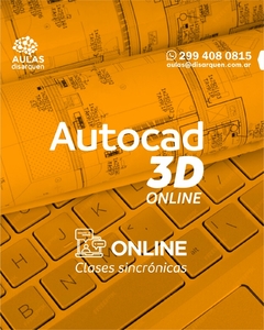 AUTOCAD 3D con profesor en vivo - Aulas Disarquen