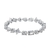 Pulseira 6 Formas Prata 925 Com Banho de Ródio - comprar online