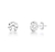Brinco Ponto de Luz Zirconia P Redondo Prata 925 - comprar online