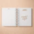 Agenda Feminina CLEAN 2025 Personalizada 1DPP - comprar online