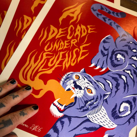 A DECADE UNDER INFLUENCE - Print A3