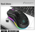 Mouser sem fio Bm600, leve, oco, colorido, luminoso, RGB na internet