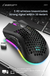 Mouser sem fio Bm600, leve, oco, colorido, luminoso, RGB - CyberChip Informática