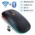 Mouse RGB Bluetooth Mouse sem fio USB